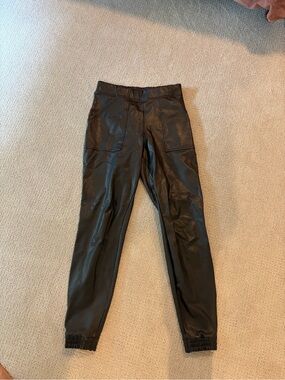 Spanx Leather Like Joggers